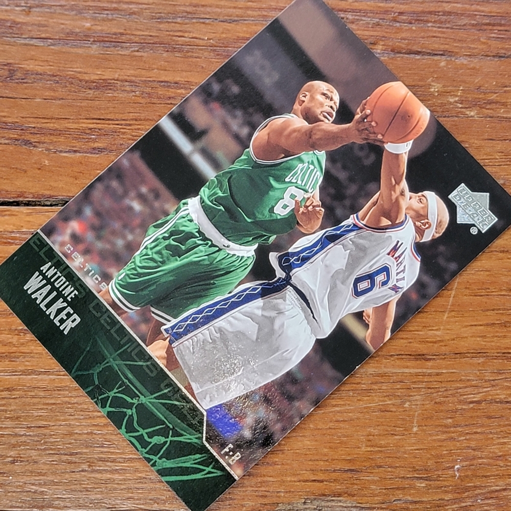 NBA Trading Card / Green and White Jersey